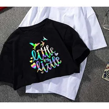 TECKWRAP Holographic Heat Transfer Vinyl for Custom Apparel