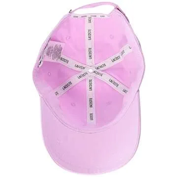 Lacoste Organic Cotton Twill Cap - Stylish Eco-Friendly Hat