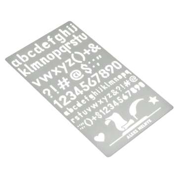 Aleks Melnyk Metal Stencils - Perfect for Journaling and Crafts