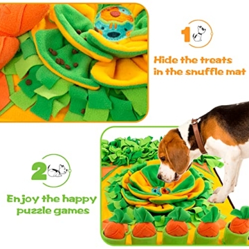 ZMUBB Snuffle Mat for Dogs - Interactive Feeding Toy