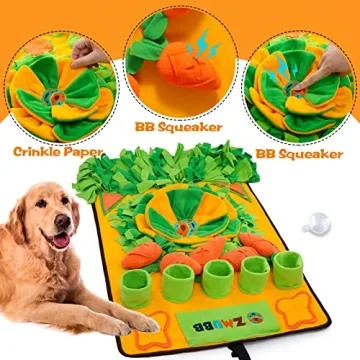 ZMUBB Snuffle Mat for Dogs - Interactive Feeding Toy