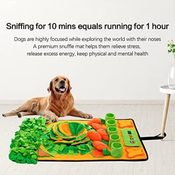 ZMUBB Snuffle Mat for Dogs - Interactive Feeding Toy