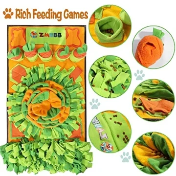 ZMUBB Snuffle Mat for Dogs - Interactive Feeding Toy