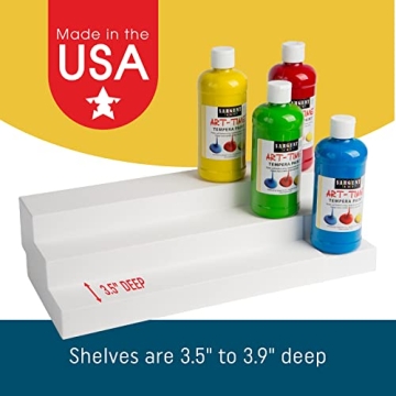 3 Tier Adjustable Canned Goods Shelves for Kitchen