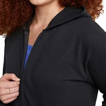 Hanes Women's EcoSmart Full-Zip Hoodie - Perfect Comfort
