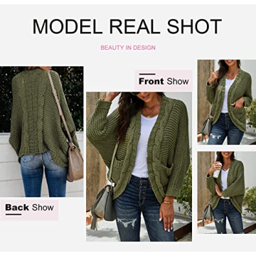 Dokotoo Cozy Chenille Knit Cardigan for Stylish Winters