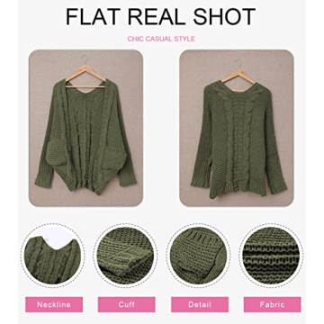 Dokotoo Cozy Chenille Knit Cardigan for Stylish Winters