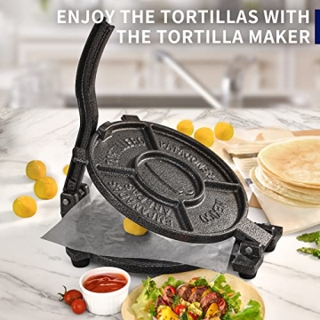 ARC Tortilla Press 10.4" for Perfect Homemade Tortillas