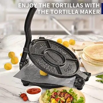 ARC Tortilla Press 10.4" for Perfect Homemade Tortillas