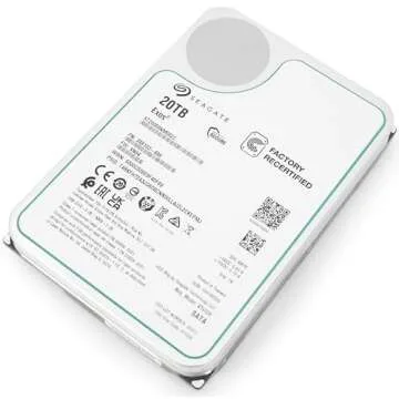 Seagate Exos 20TB Enterprise HDD for Data Storage