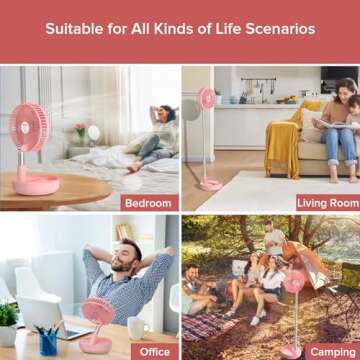 Belife X8 Rechargeable Portable Fan for All Occasions