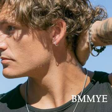 6 Pairs Gold Silver Hoop Earrings for Women Men, Small Endless Stainless Steel Hypoallergenic Earrings Set, Lightweight Nickel Free Cartilage Earingings