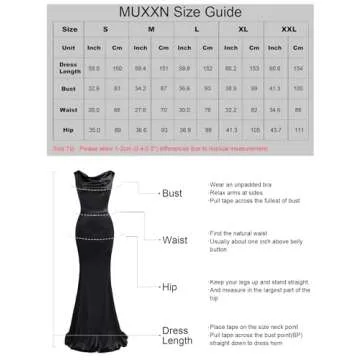 MUXXN Sleeveless Maxi Dress – Elegant for All Occasions