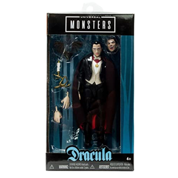 Jada Toys Universal Monsters 6" Dracula Action Figure, Toys for Kids and Adults