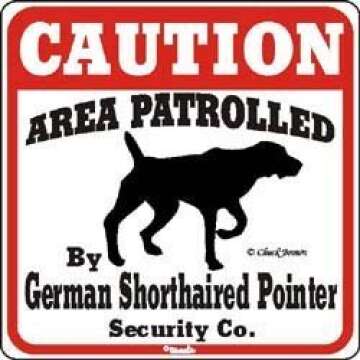 German Shorthaired Pointer Sign
