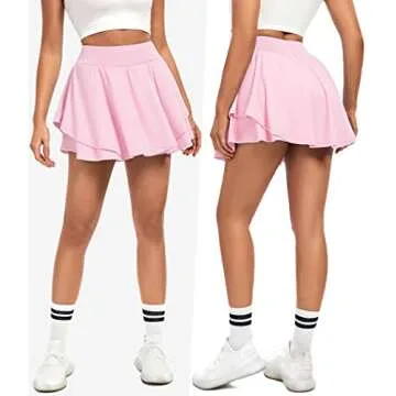 Buy IUGA Tennis Skirt with Pockets and Tummy Control