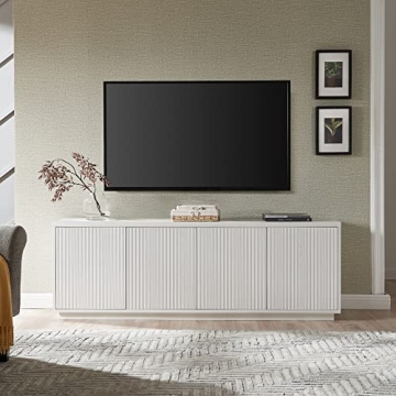Henn&Hart Hanson TV Stand Up to 75" - Stylish & Spacious