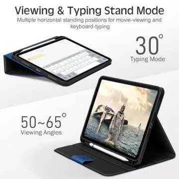KingBlanc iPad Case for 11th/10th Gen - Elegant Protection