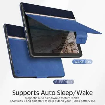 KingBlanc iPad Case for 11th/10th Gen - Elegant Protection