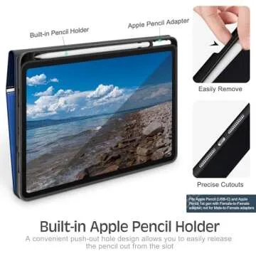 KingBlanc iPad Case for 11th/10th Gen - Elegant Protection