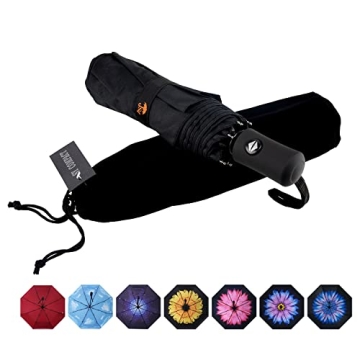 SY COMPACT Windproof Travel Umbrella - Lightweight