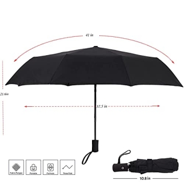 SY COMPACT Windproof Travel Umbrella - Lightweight