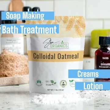 Organic Colloidal Oatmeal Powder for Baths and Skin Care