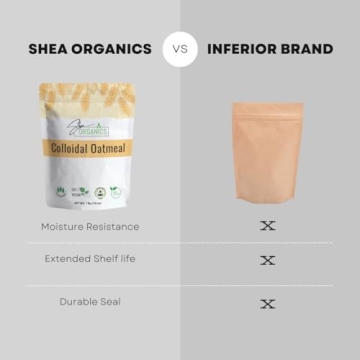 Organic Colloidal Oatmeal Powder for Baths and Skin Care