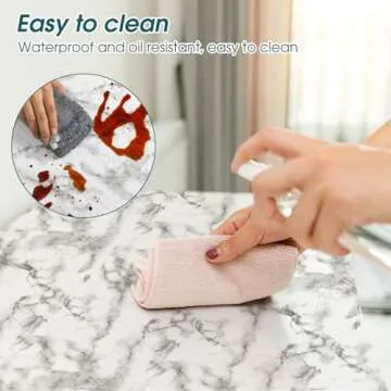 Non-Adhesive Durable Shelf Liner - Waterproof & Easy to Clean