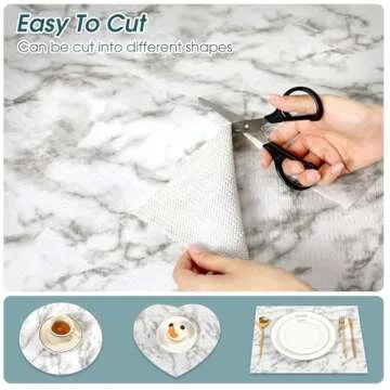 Non-Adhesive Durable Shelf Liner - Waterproof & Easy to Clean