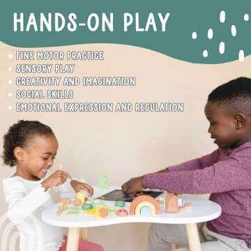 Wooden Forest Sensory Bin - Montessori Toys for Kids