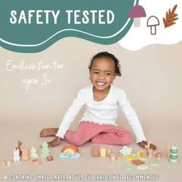 Wooden Forest Sensory Bin - Montessori Toys for Kids