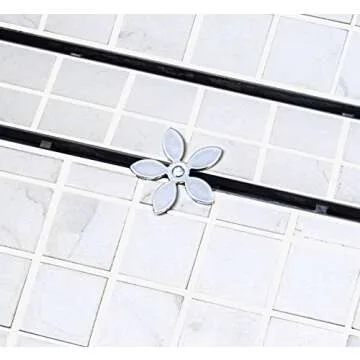 DrainWig Shower Hair Catcher - Easy No-Touch Removal