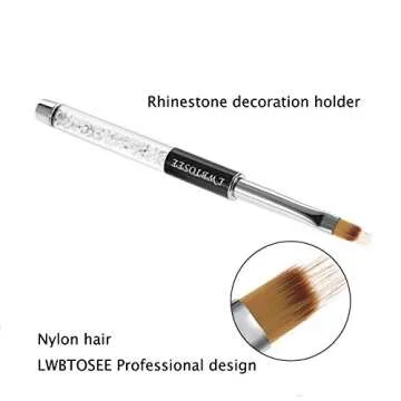 Explore LWBTOSEE Nail Ombre Brush Set for Stunning Art