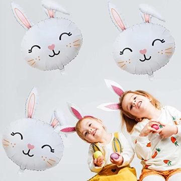 HADCKJA Bunny Balloons for Easter Events and Decorations