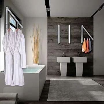 Ithywat wall mounted clothes drying rack for every space