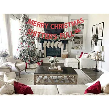 Merry Christmas Shitters Full Banner for Festive Decor