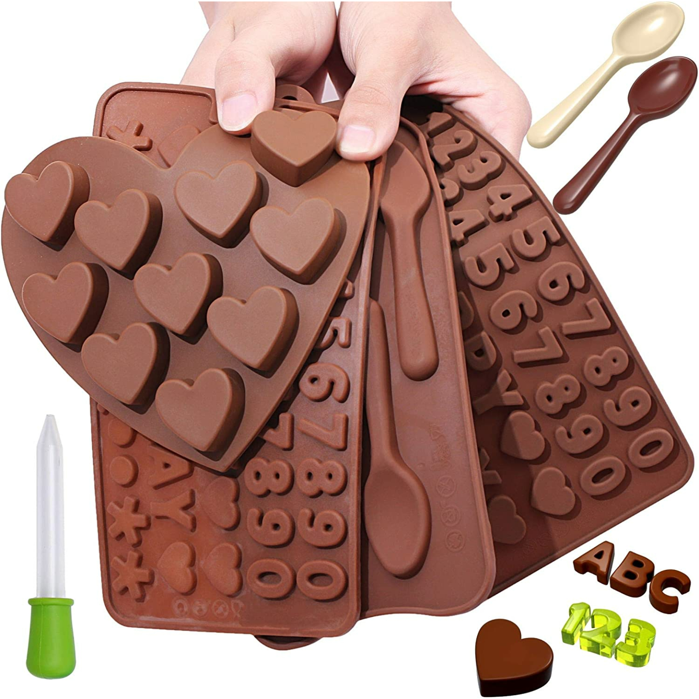 Chocolate Candy Molds with Recipes eBook - Fun Shapes