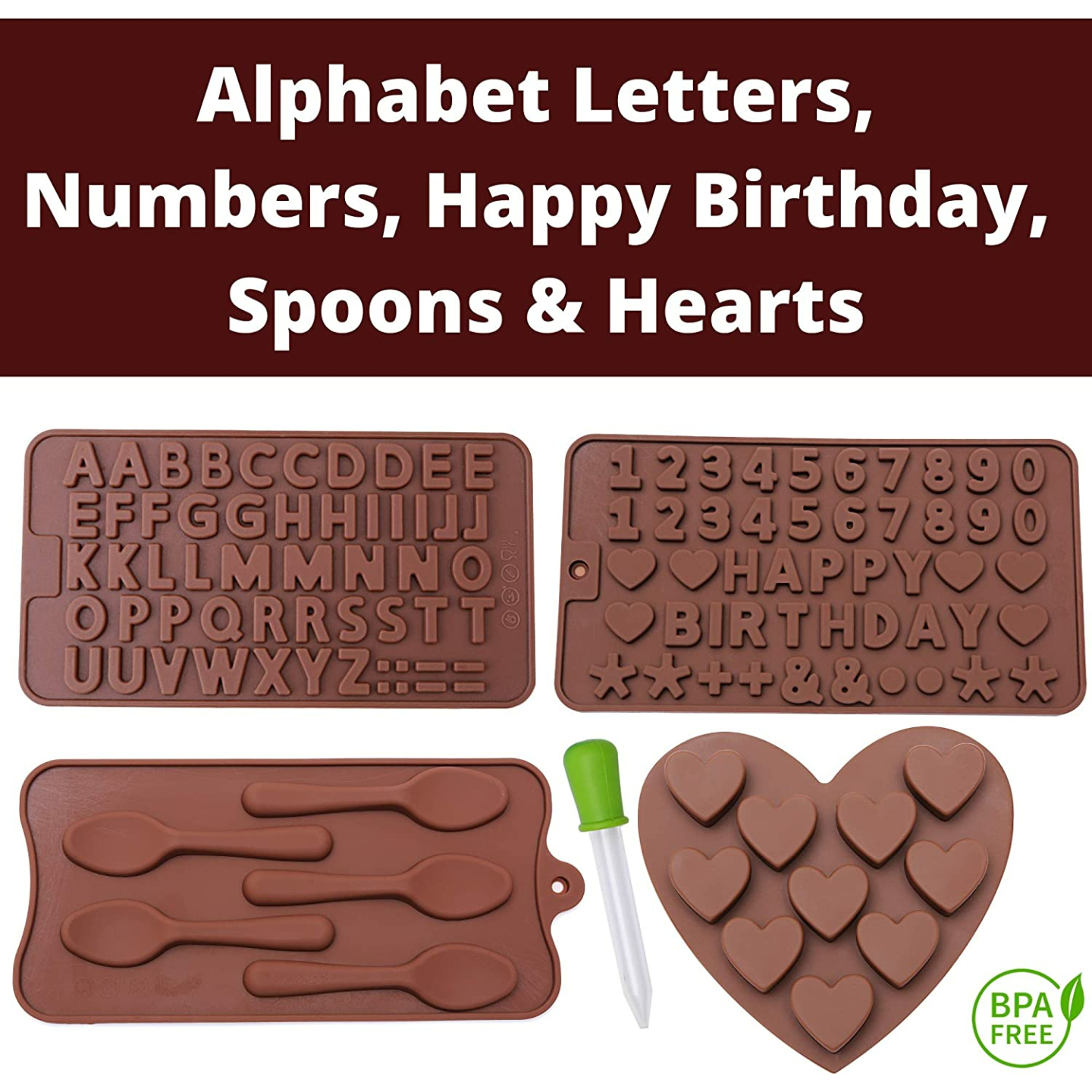 Chocolate Candy Molds with Recipes eBook - Fun Shapes
