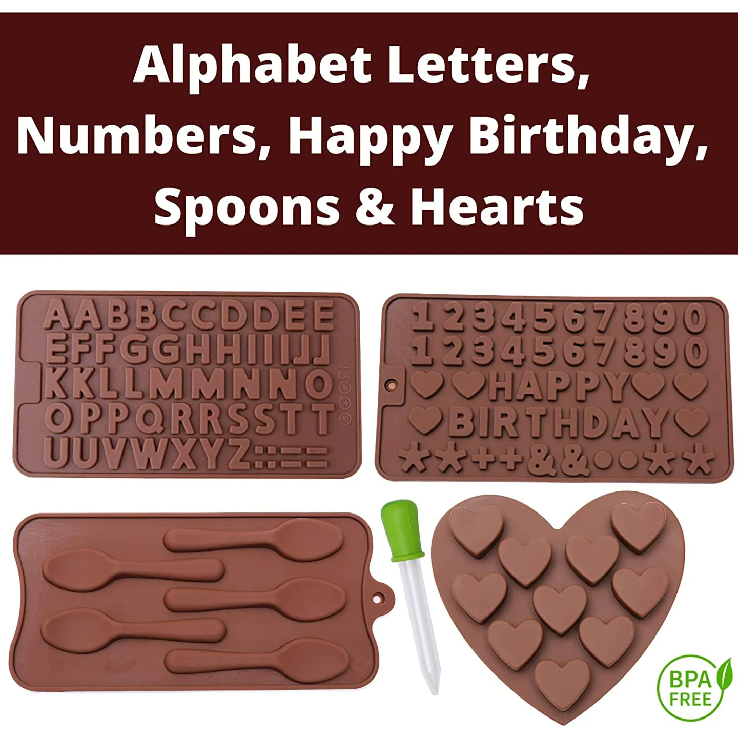Chocolate Candy Molds with Recipes eBook - Fun Shapes