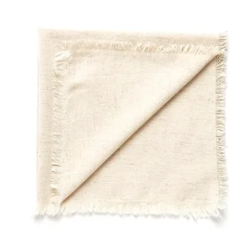 Elegant Cotton Linen Napkins by ACCENTHOME Set of 12
