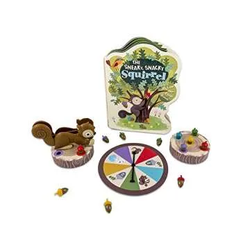 The Sneaky, Snacky Squirrel Game and Book Set for Kids