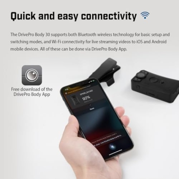 Transcend DrivePro Body 30 1080p with 64GB Storage for Everyone