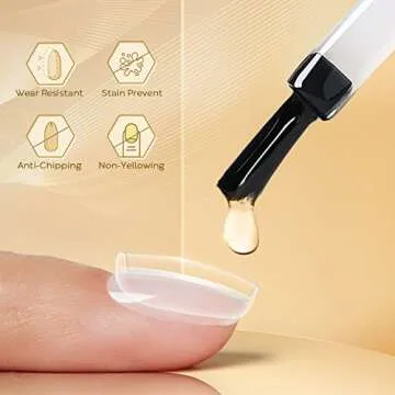 Modelones Gel Top Coat Set for Perfect Nail Art