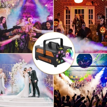TOMSHUB 600W High-Output Fog Machine with Remote Control