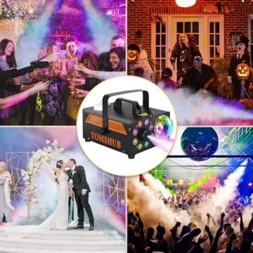 TOMSHUB 600W High-Output Fog Machine with Remote Control