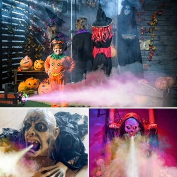 TOMSHUB 600W High-Output Fog Machine with Remote Control