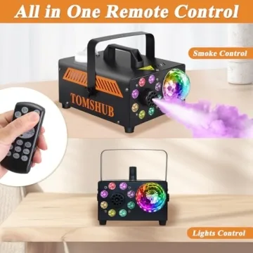 TOMSHUB 600W High-Output Fog Machine with Remote Control
