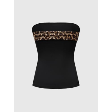 Floerns Women's Casual Tube Top - Stylish & Comfortable