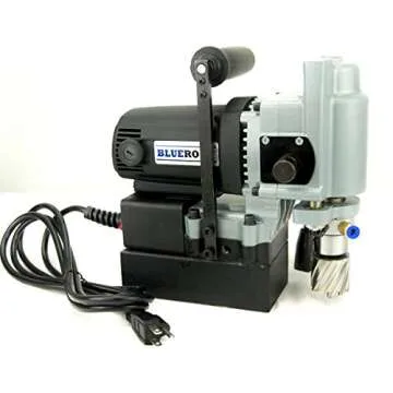 TYP-28A Mag Drill BLUEROCK Tools MINI Magnetic Drill Typhoon Small Mag Annular